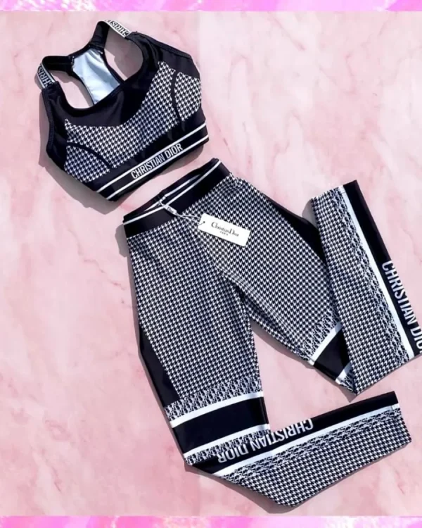 Monogram Dri Fit Yoga Set