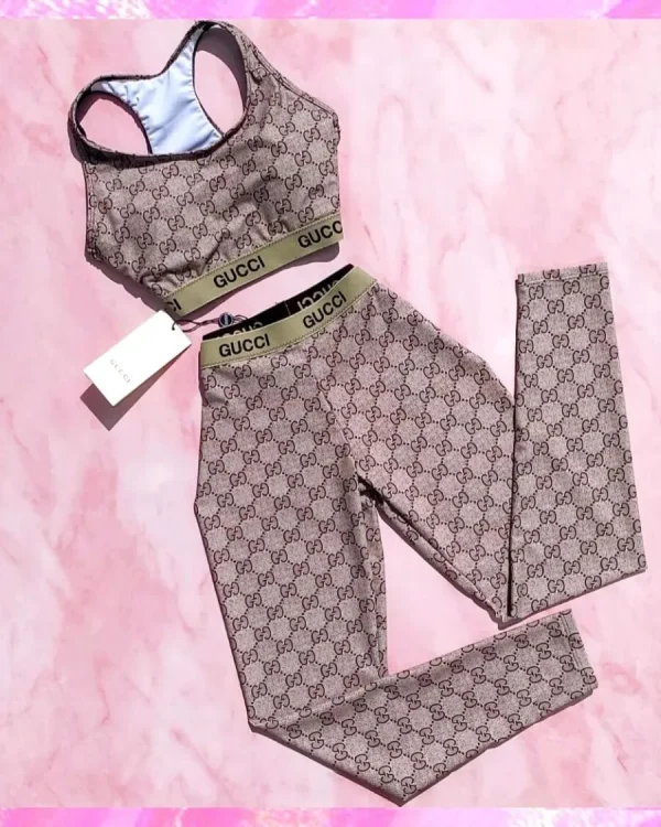 Monogram Dri Fit Yoga Set