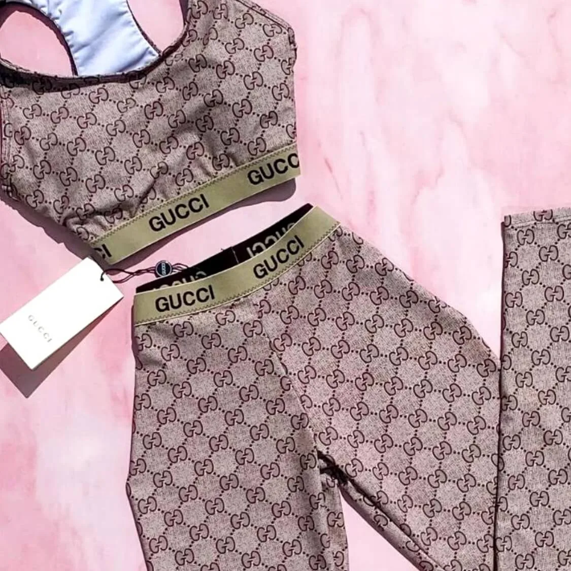 Monogram Dri Fit Yoga Set