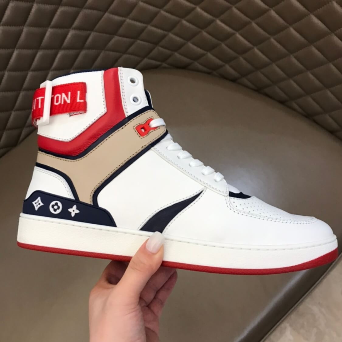 Rivoli High Top Trainer Sneaker Boots 