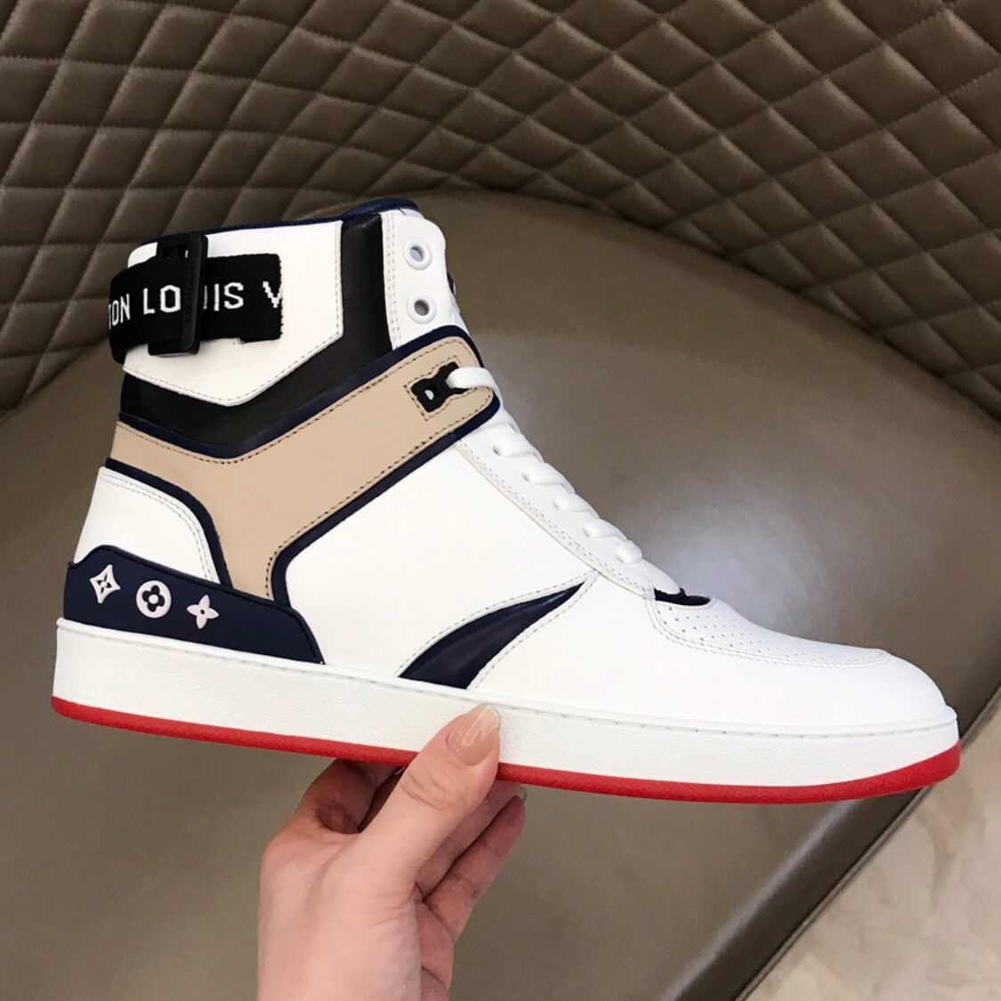 Rivoli High Top Trainer Sneaker Boots