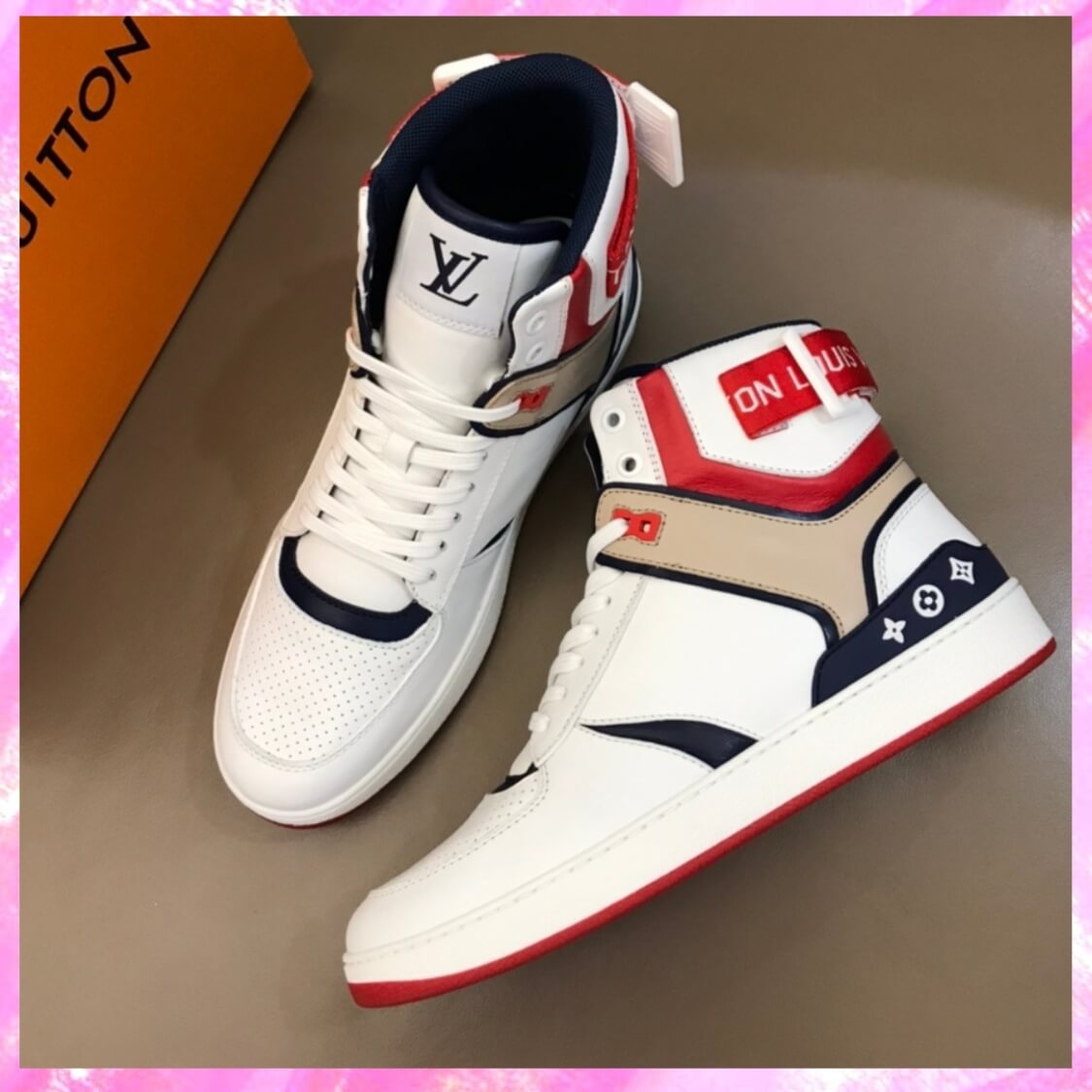Rivoli High Top Trainer Sneaker Boots 