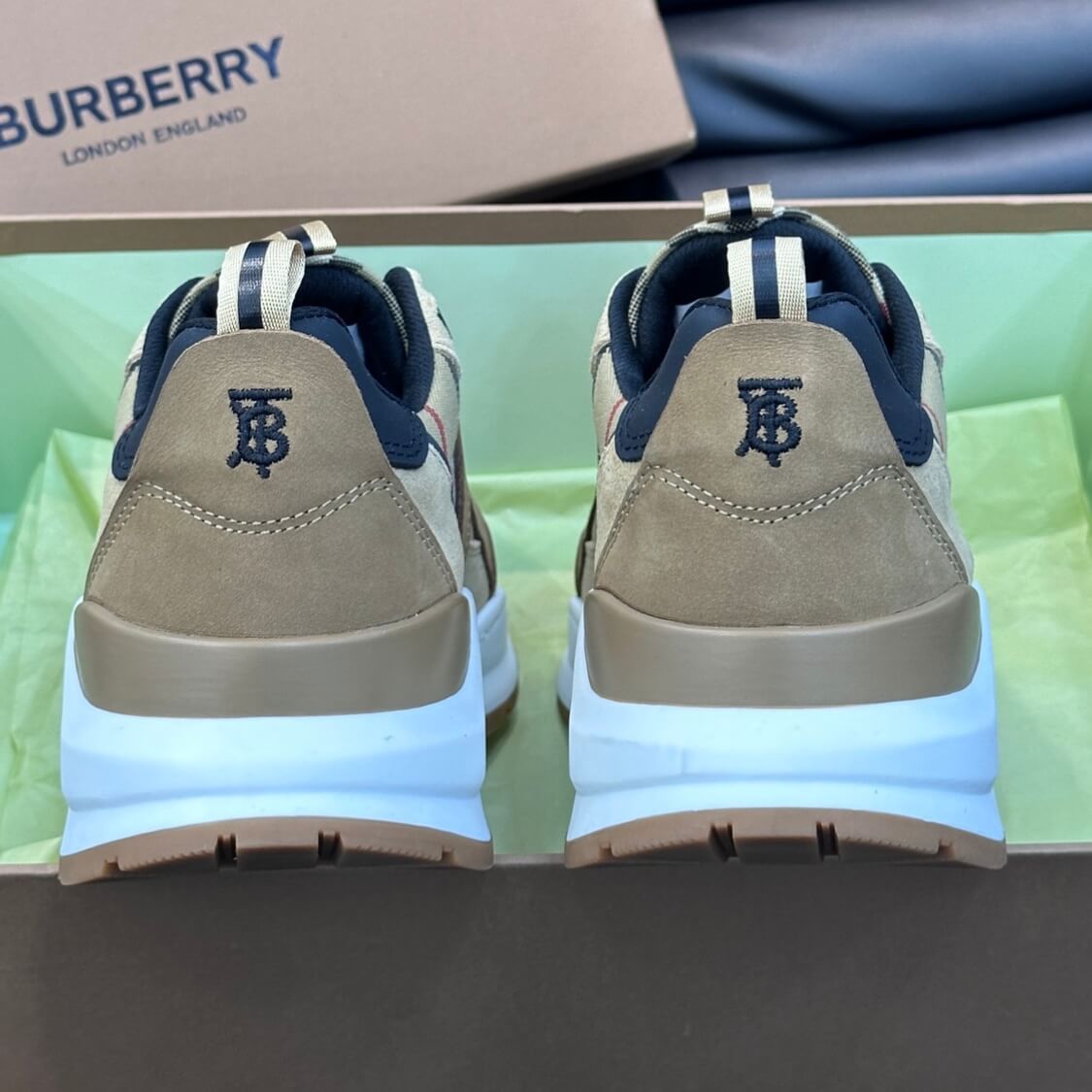 Suede Leather Trainer Sneakers 