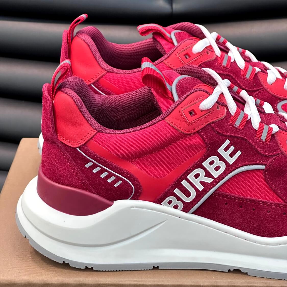 Suede Leather Trainer Sneakers 