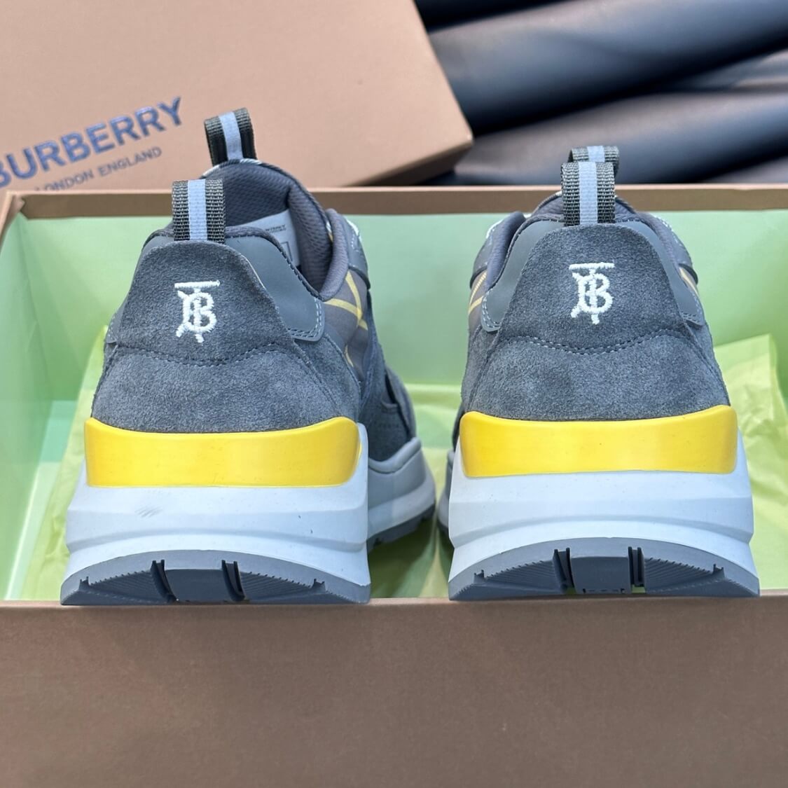 Suede Leather Trainer Sneakers