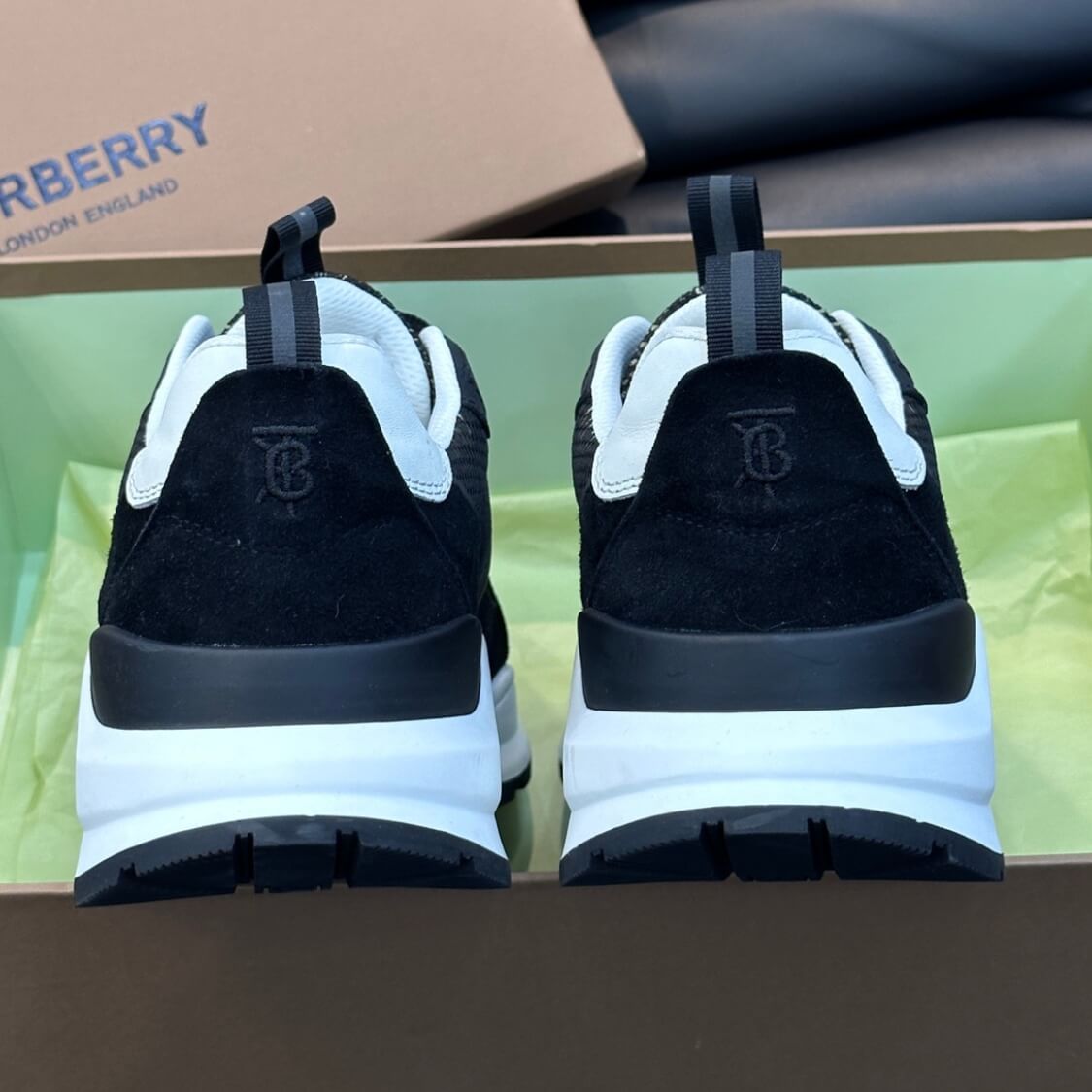 Suede Leather Trainer Sneakers