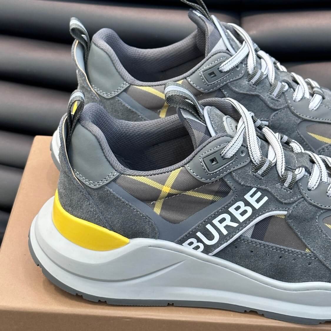 Suede Leather Trainer Sneakers