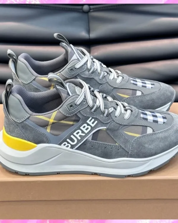 Suede Leather Trainer Sneakers