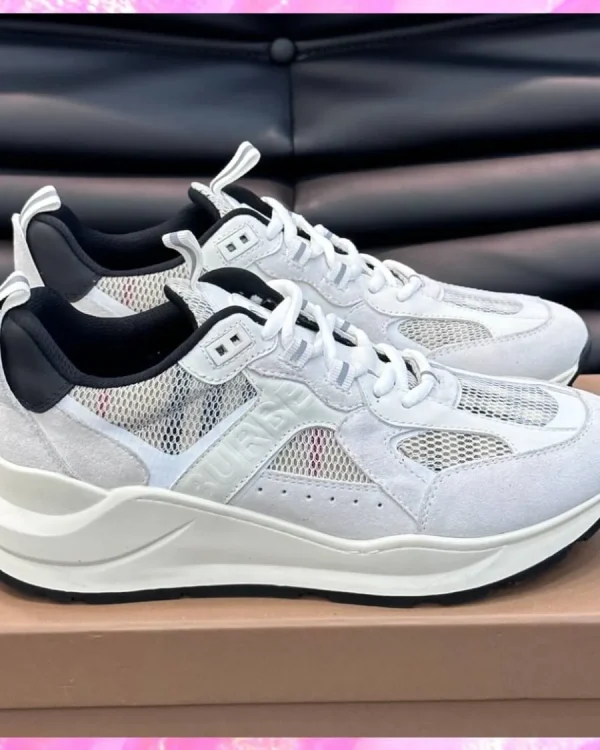 Suede Leather Trainer Sneakers