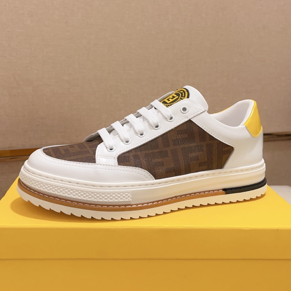 Traction Sole Monogram Sneakers