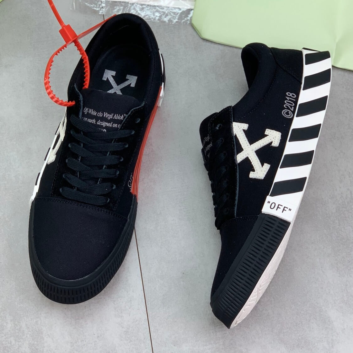 Vulcanized Low-Top Sneakers 