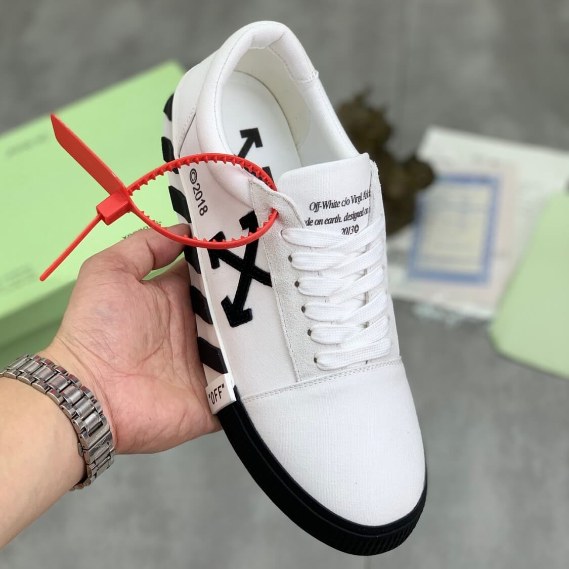 Vulcanized Low-Top Sneakers