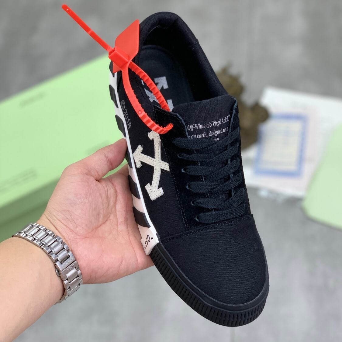 Vulcanized Low-Top Sneakers 