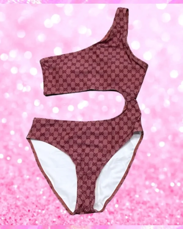 Web Design Monogram Swimsuit