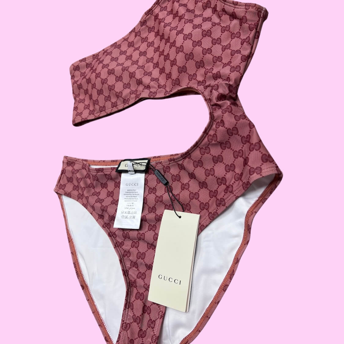 Web Design Monogram Swimsuit 