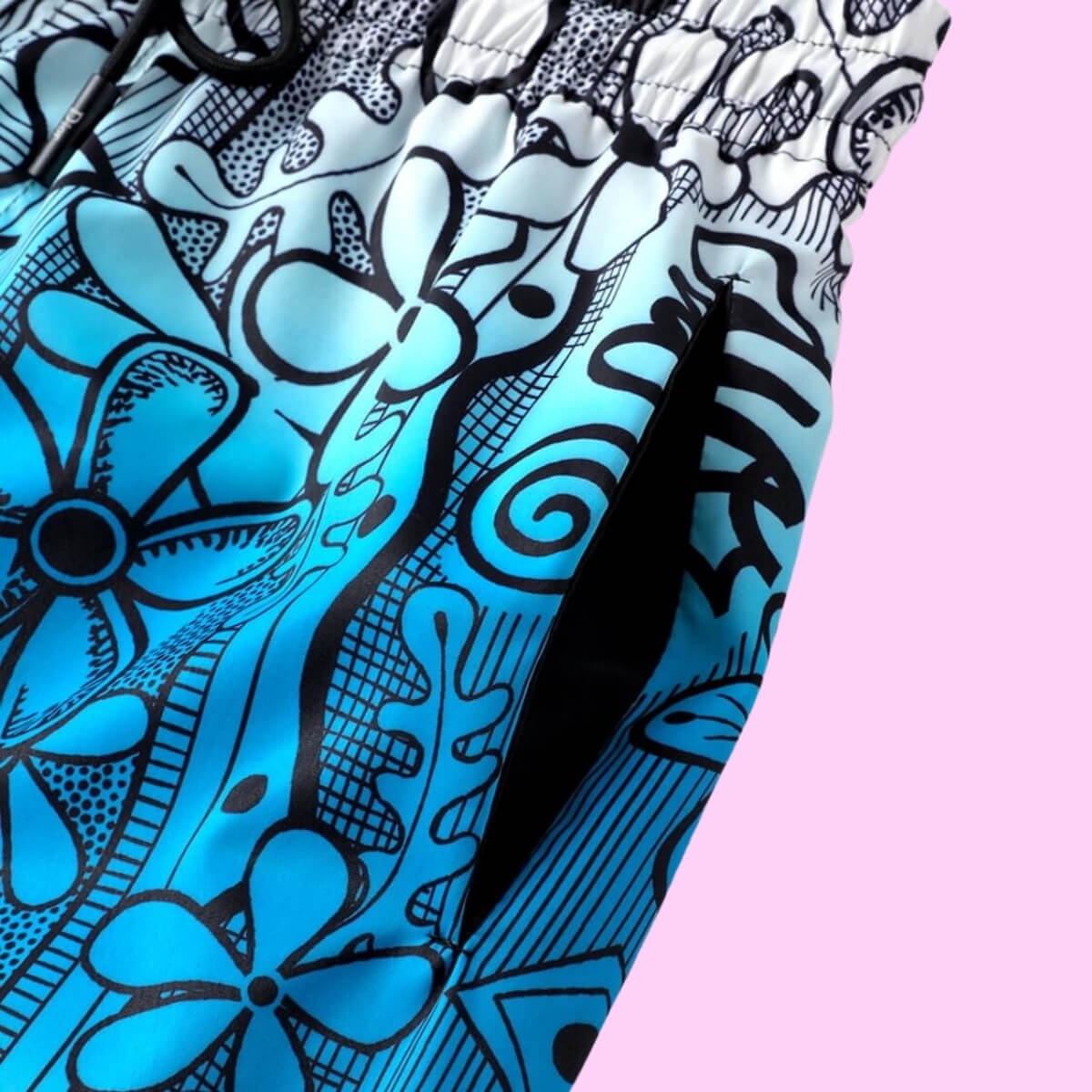 Designer Hawaiian Swim Shorts