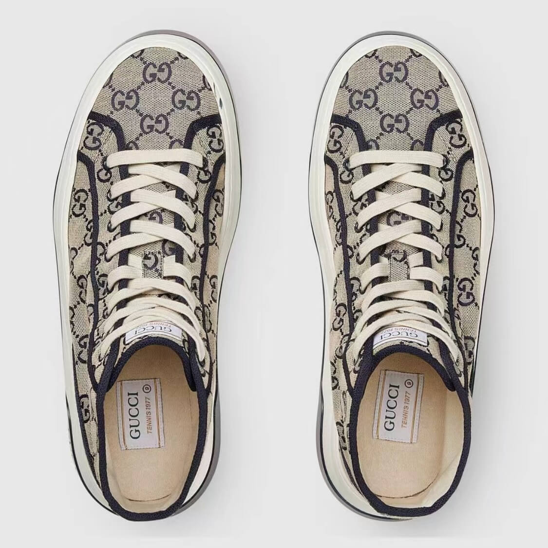 Canvas Grip Sole High Top Sneakers