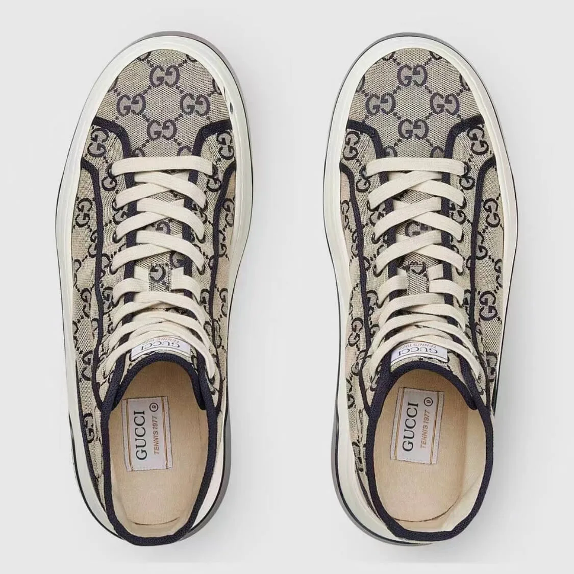 Canvas Grip Sole High Top Sneakers