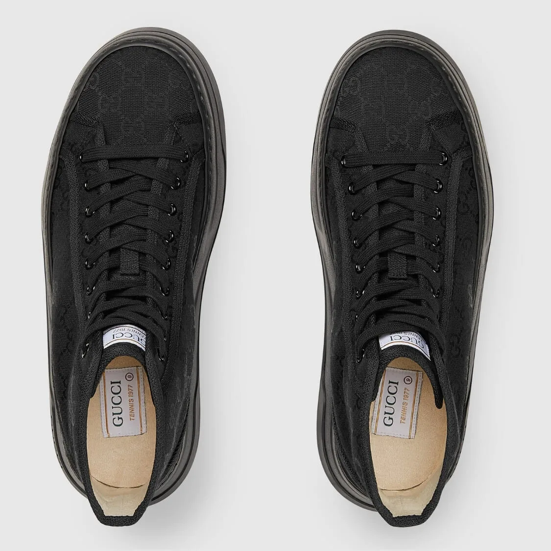 Canvas Grip Sole High Top Sneakers