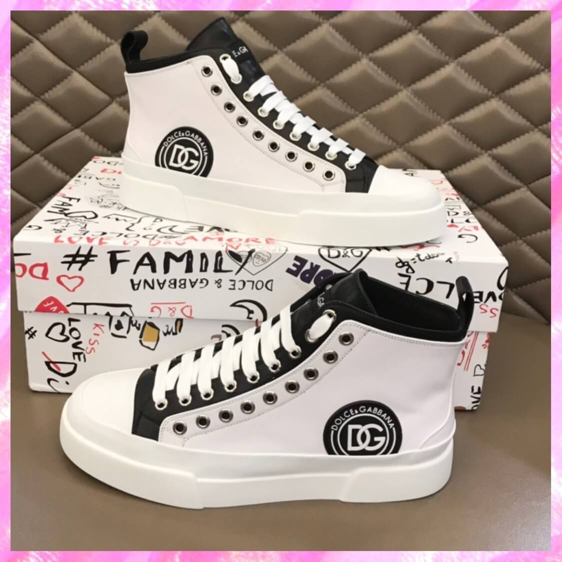 Canvas High Top Sneakers 