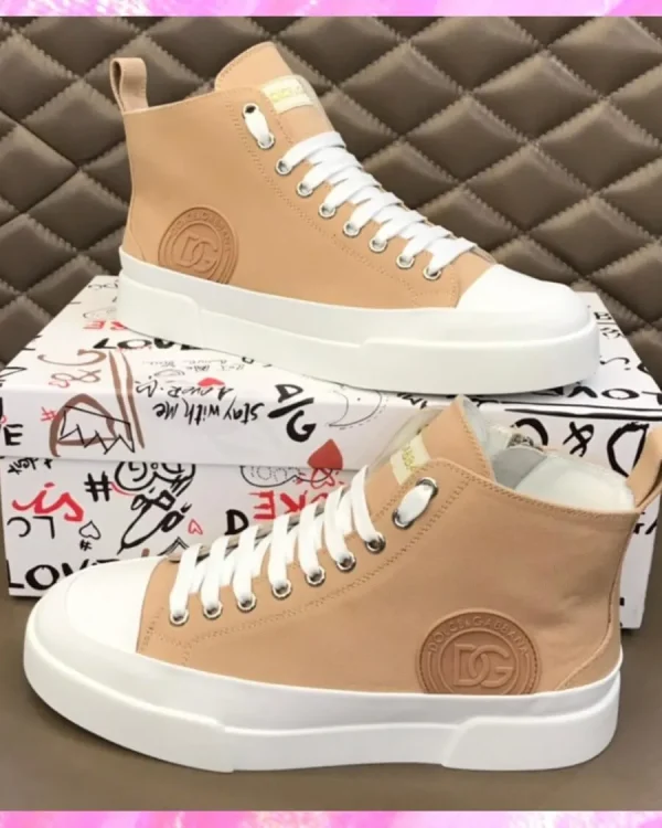 Canvas High Top Sneakers