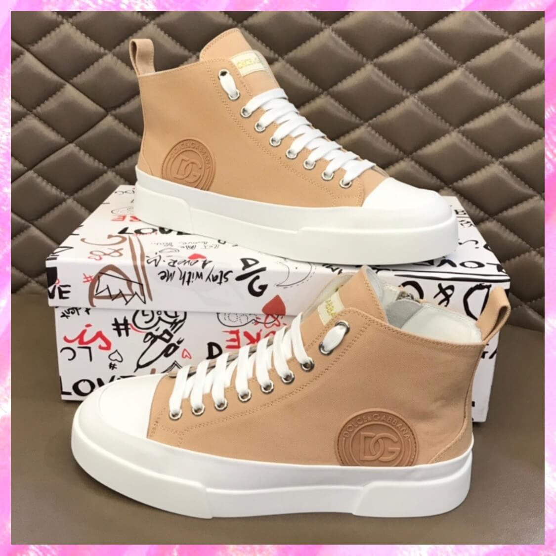 Canvas High Top Sneakers 