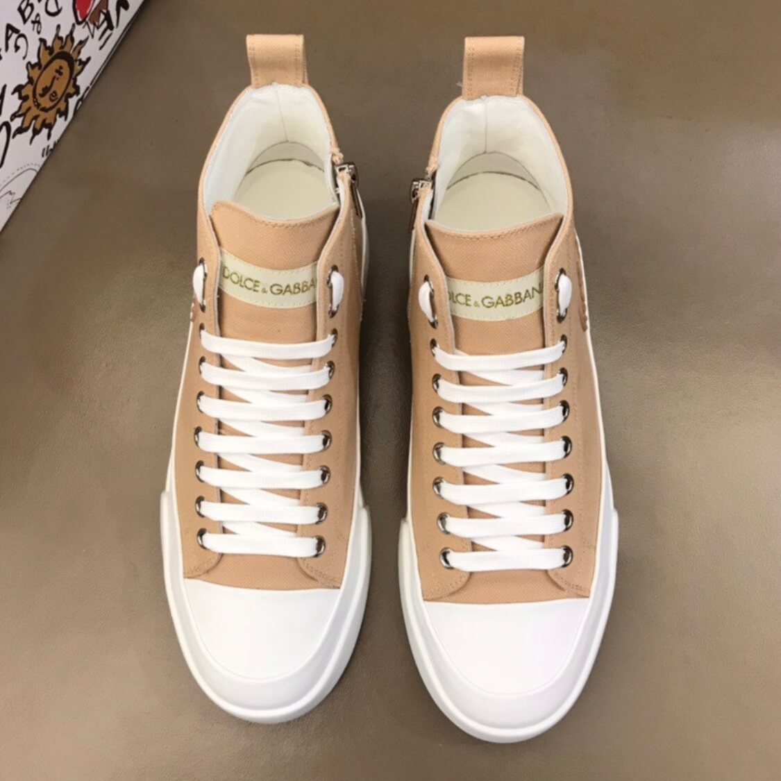 Canvas High Top Sneakers 