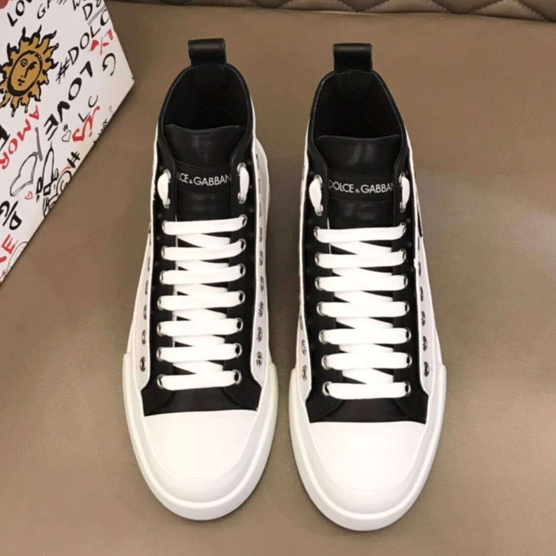 Canvas High Top Sneakers 