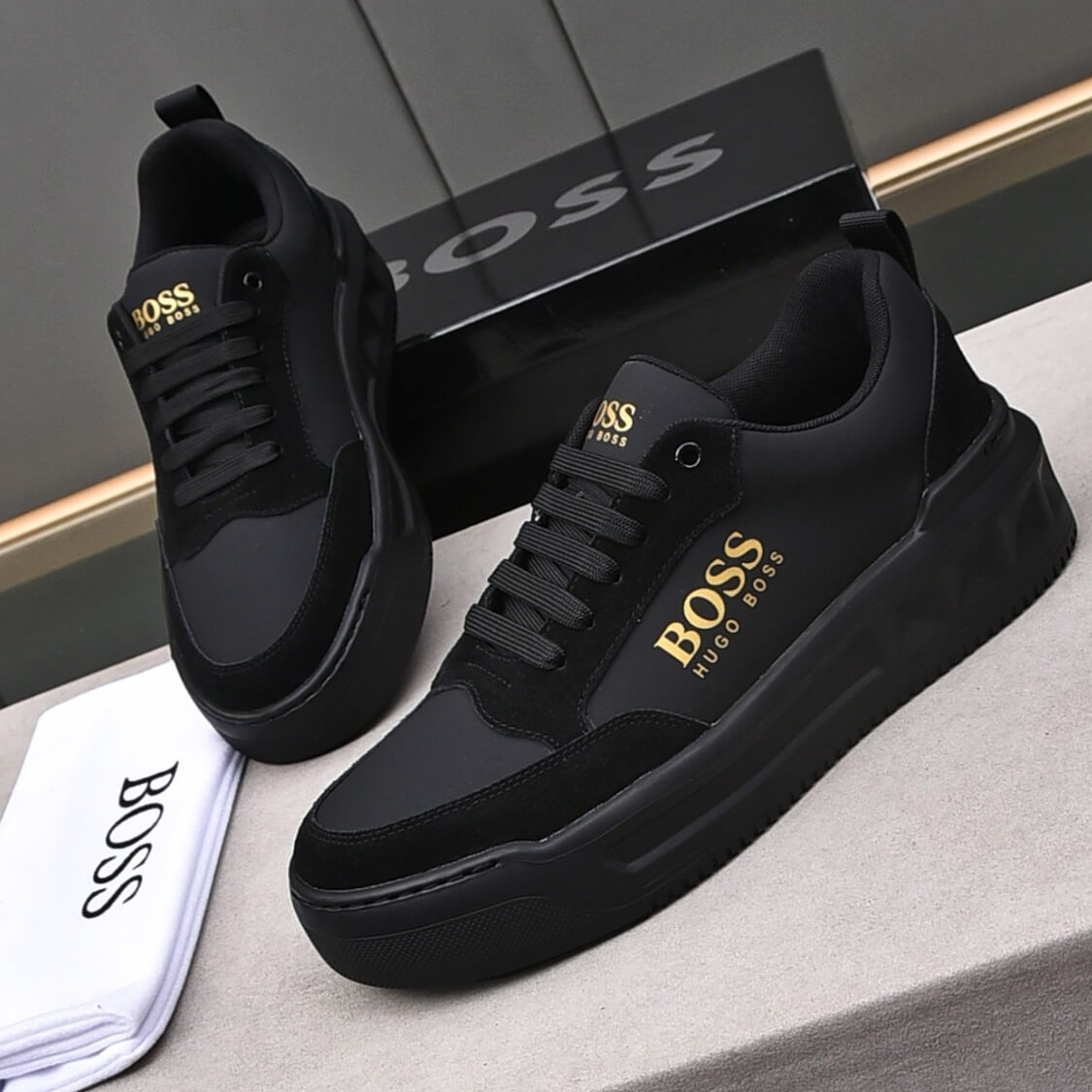 Courtside Tennis Sneakers