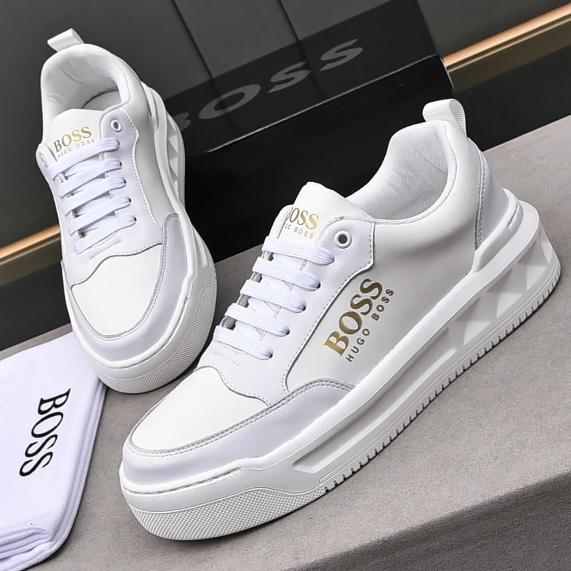 Courtside Tennis Sneakers
