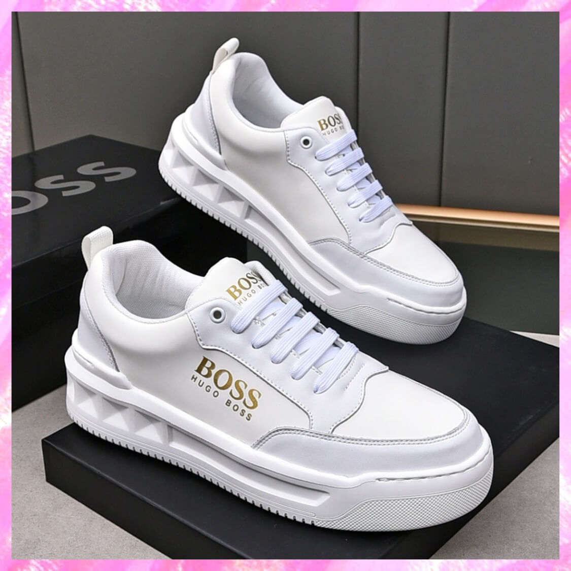 Courtside Tennis Sneakers