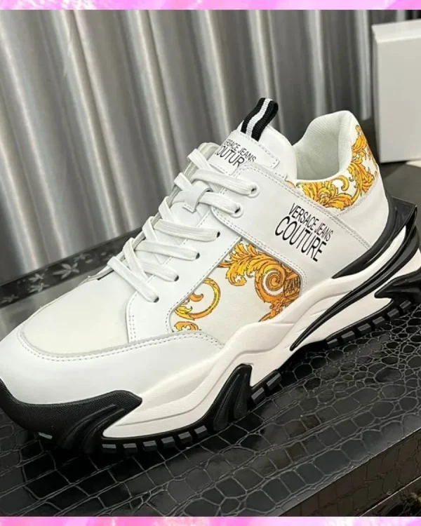 Couture Logo Monogram Trainers