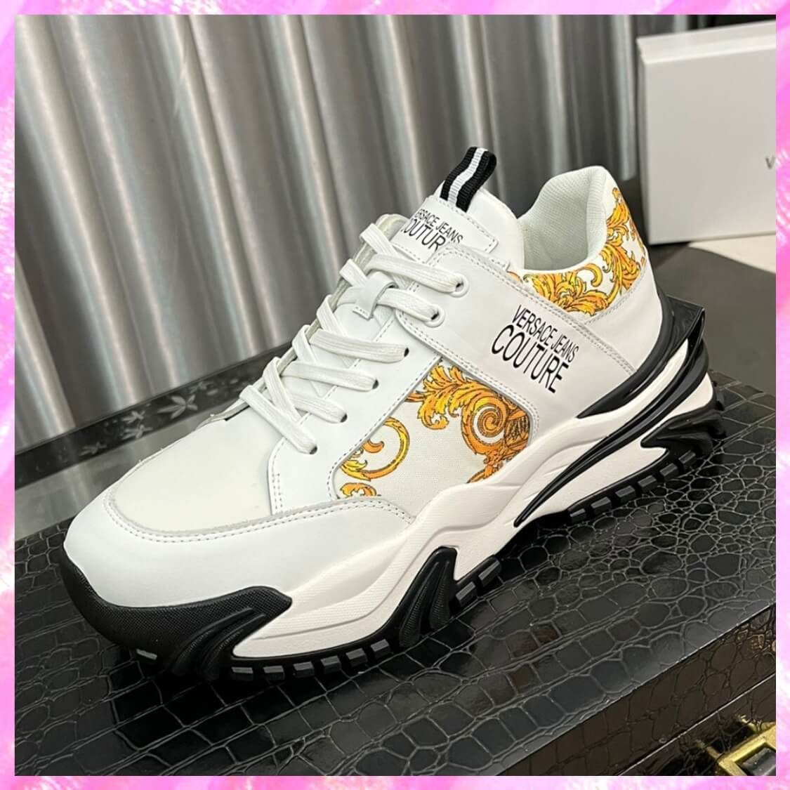 Couture Logo Monogram Trainers