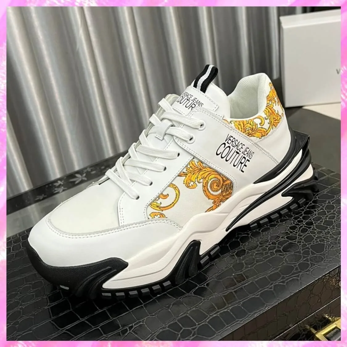 Couture Logo Monogram Trainers