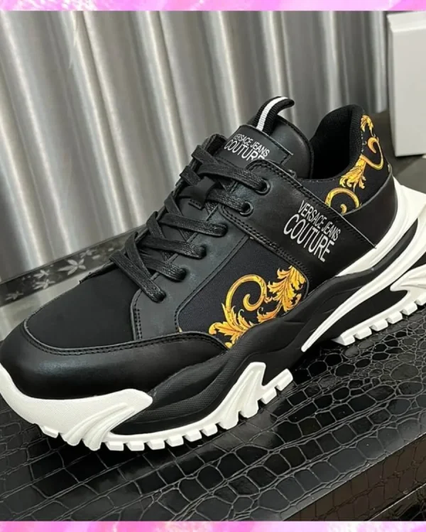 Couture Logo Monogram Trainers