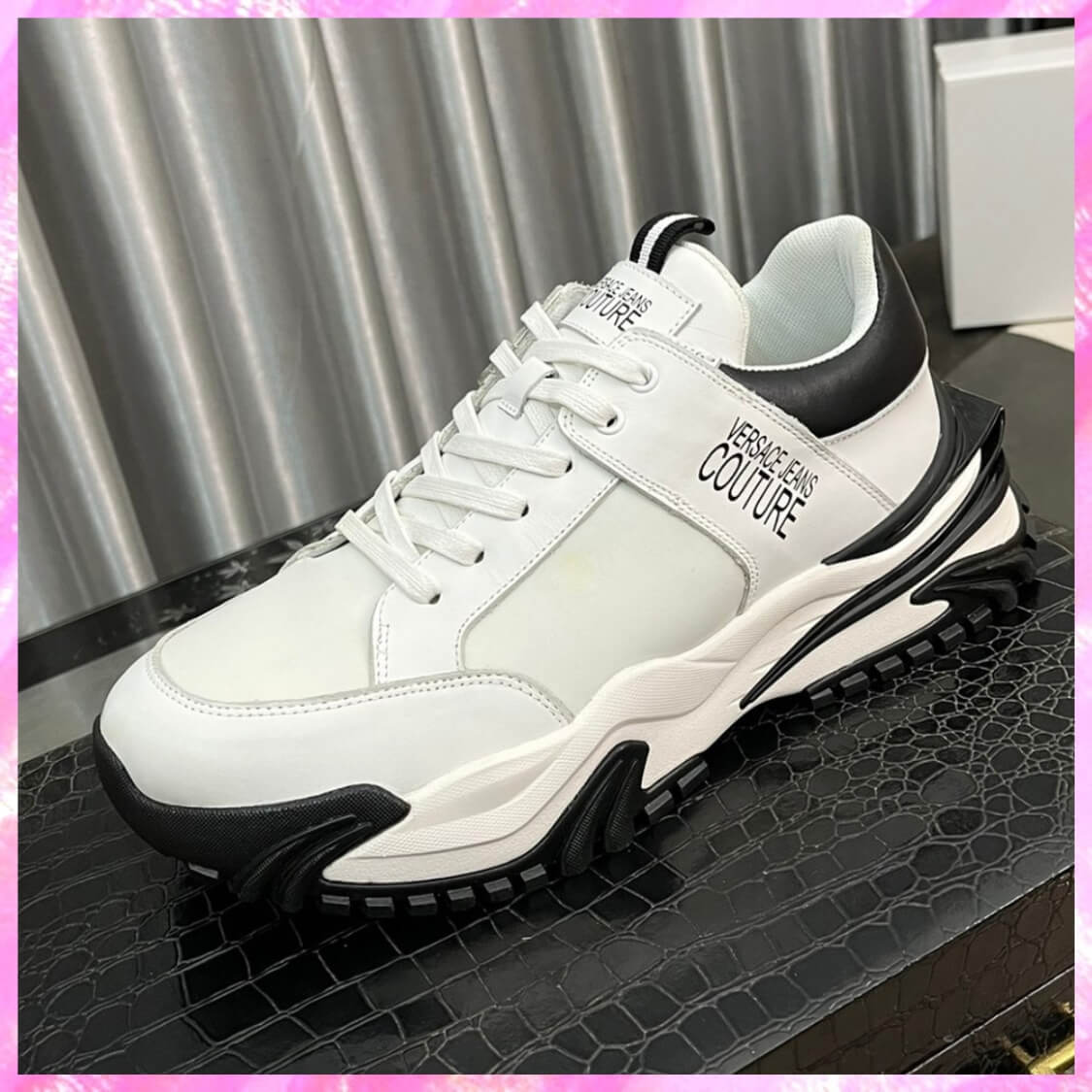 Couture Logo Monogram Trainers