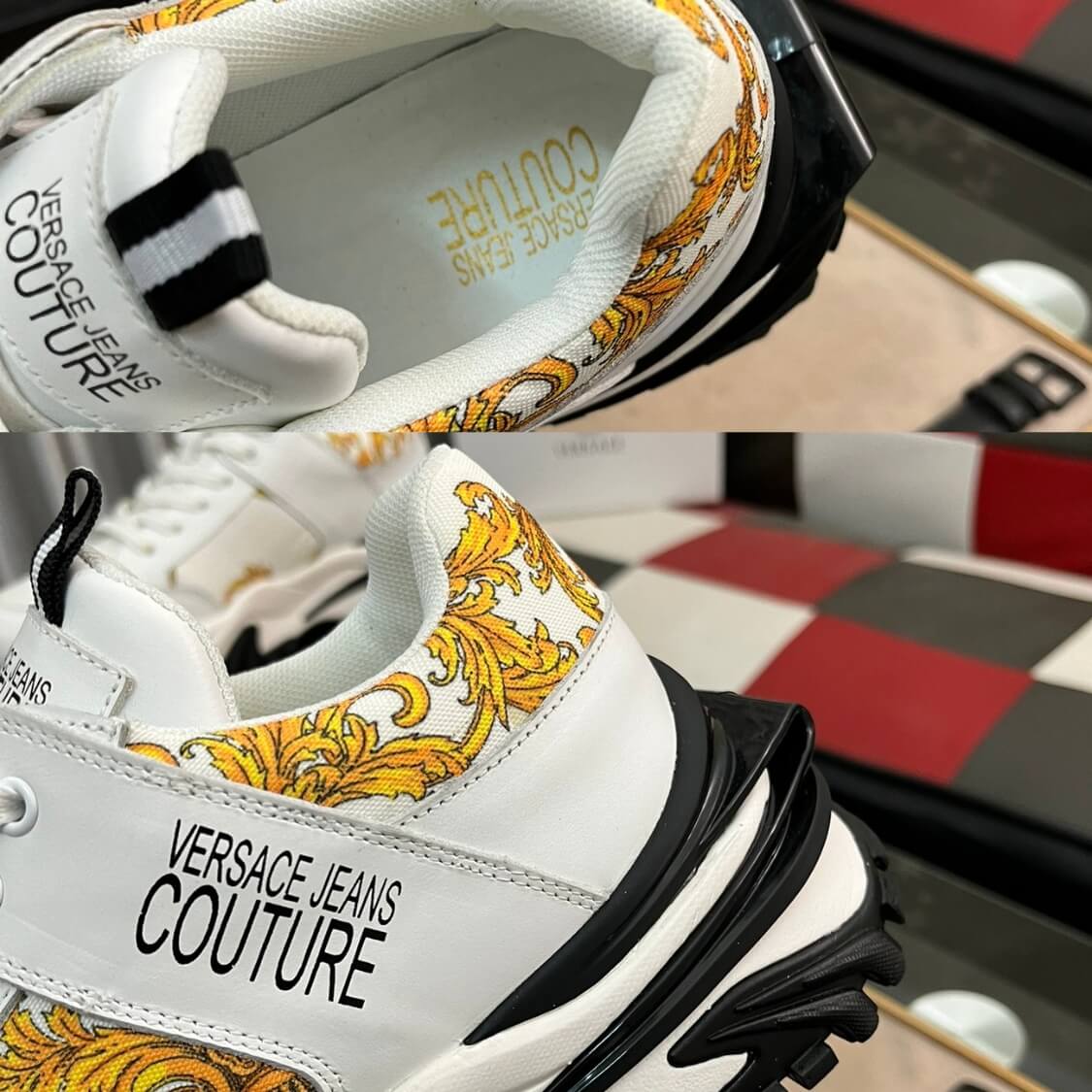 Couture Logo Monogram Trainers