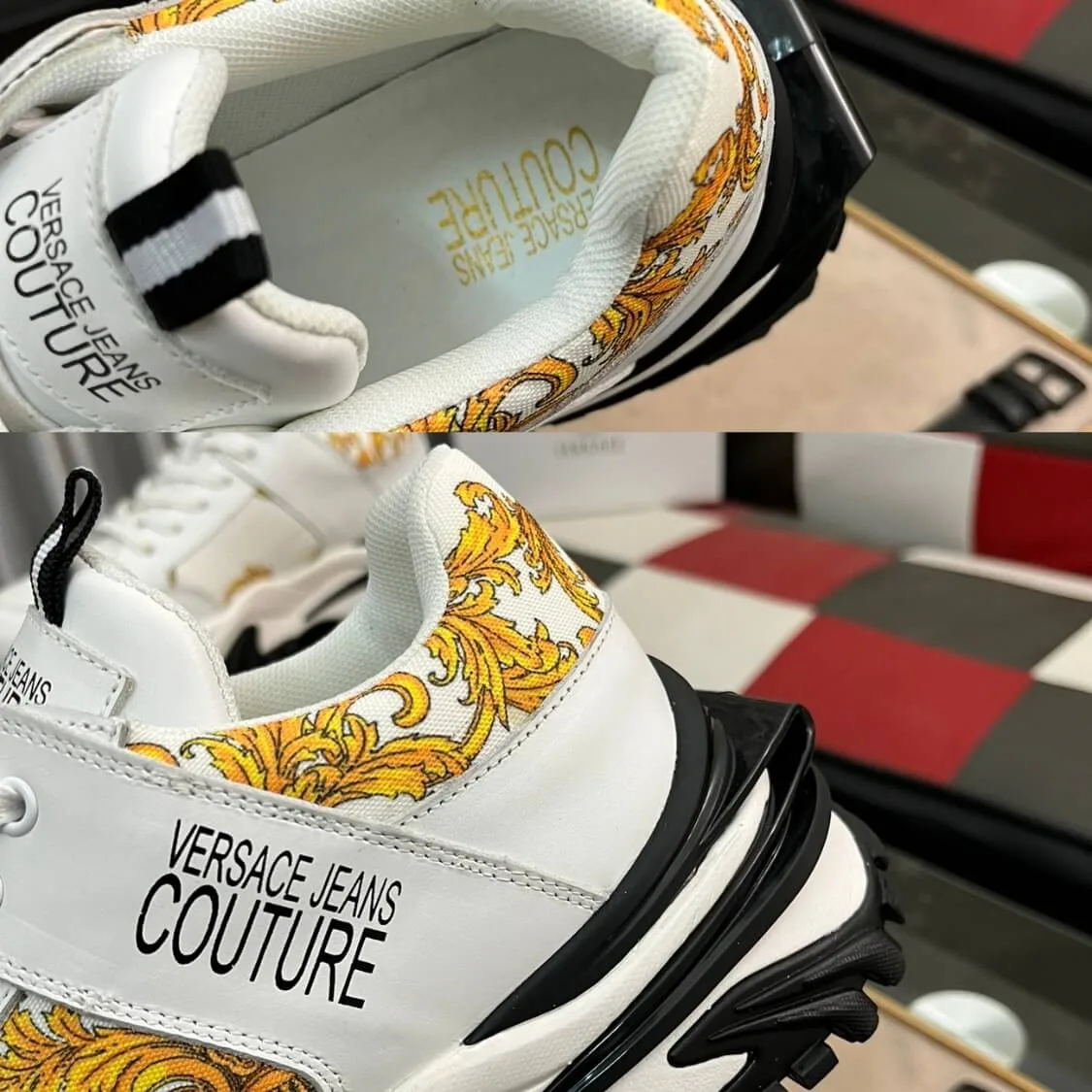 Couture Logo Monogram Trainers