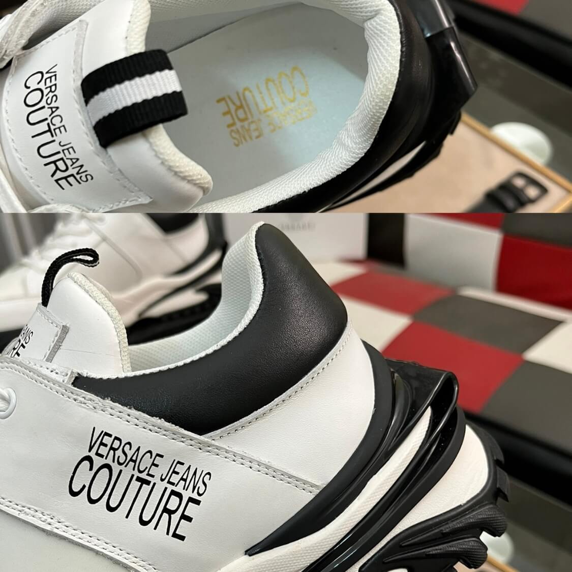 Couture Logo Monogram Trainers