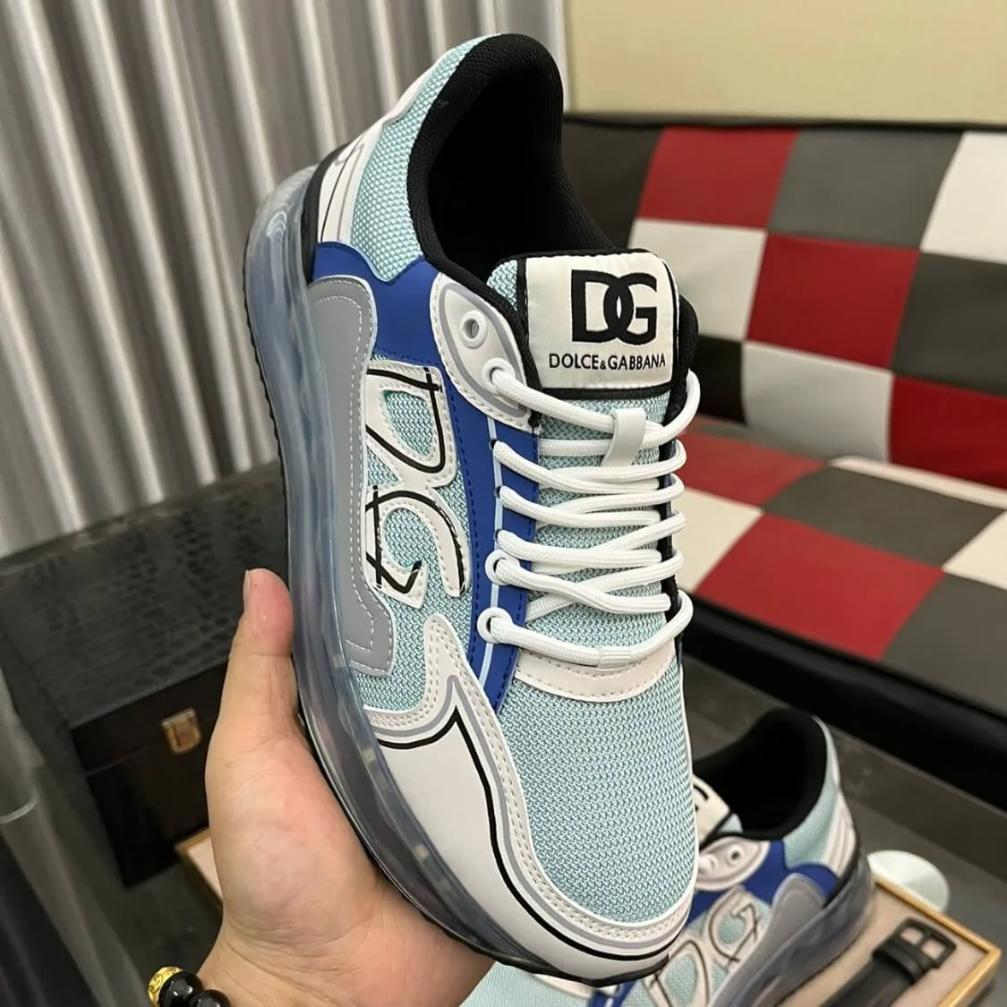 Cushion Sole Monogram Sneakers