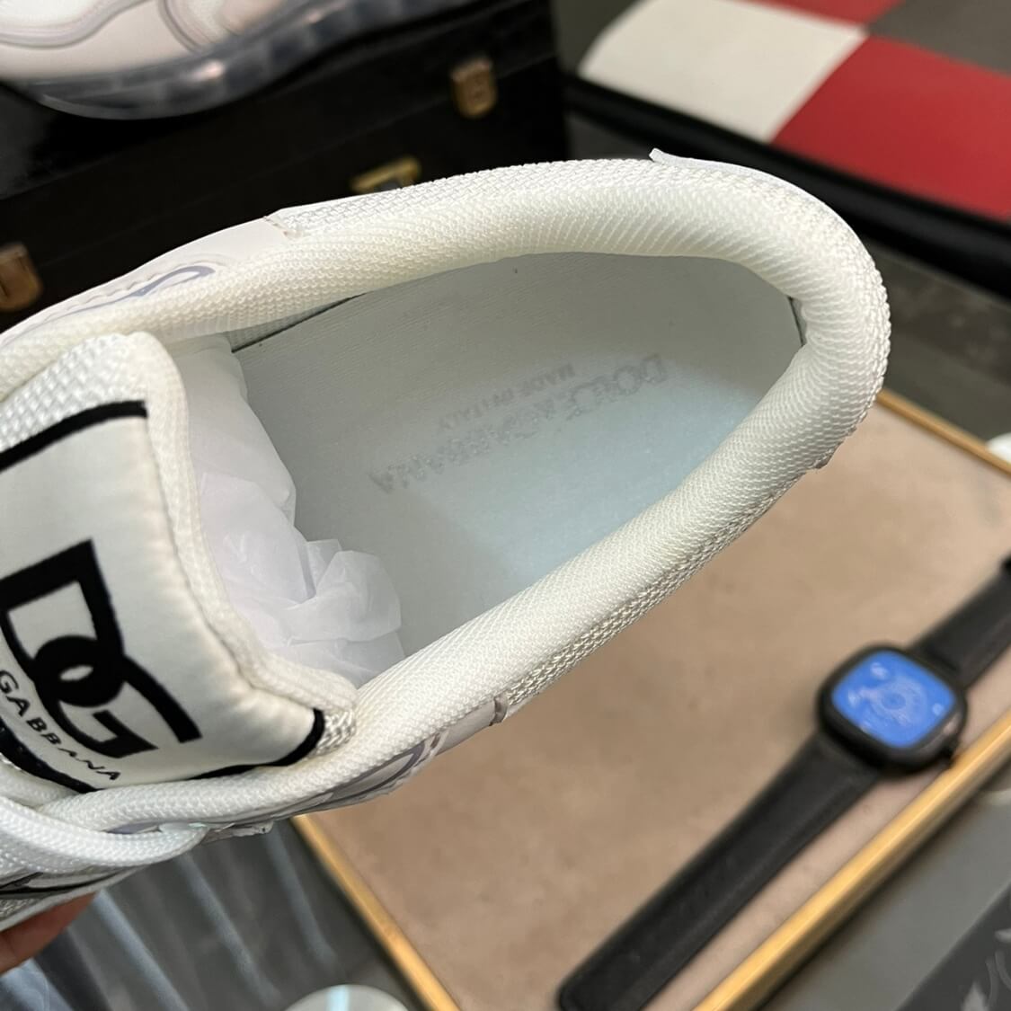 Cushion Sole Monogram Sneakers