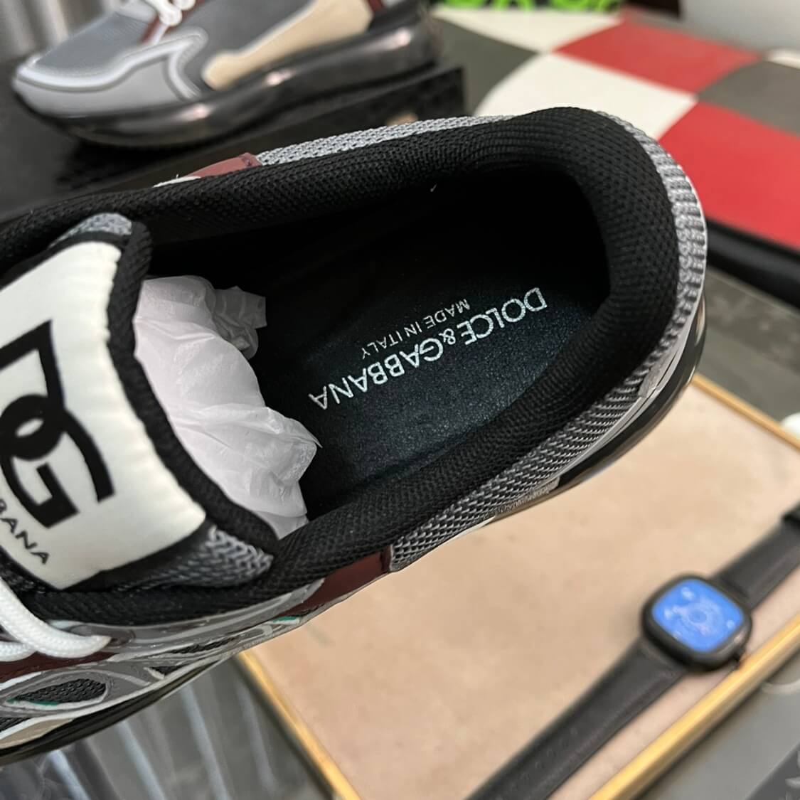 Cushion Sole Monogram Sneakers