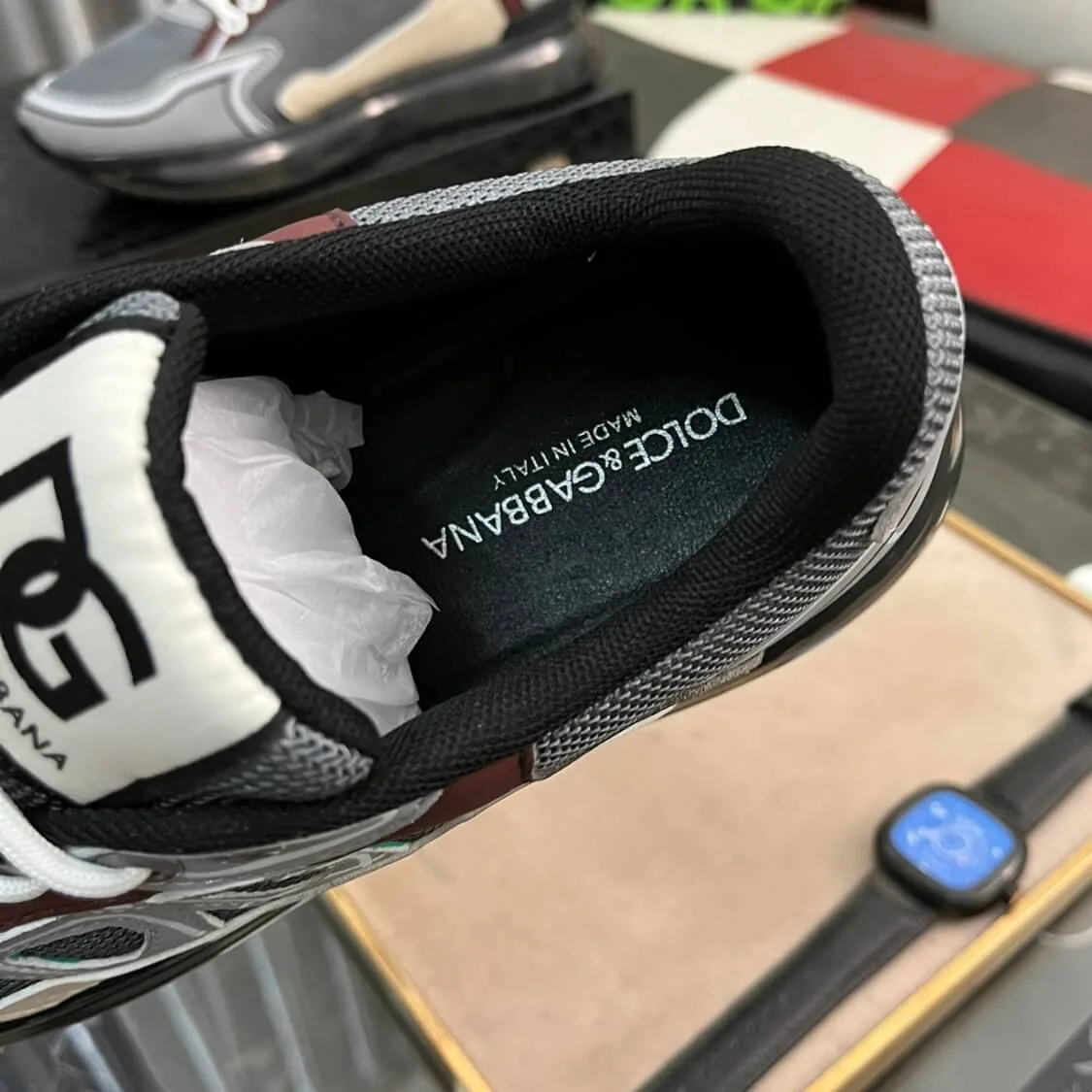 Cushion Sole Monogram Sneakers
