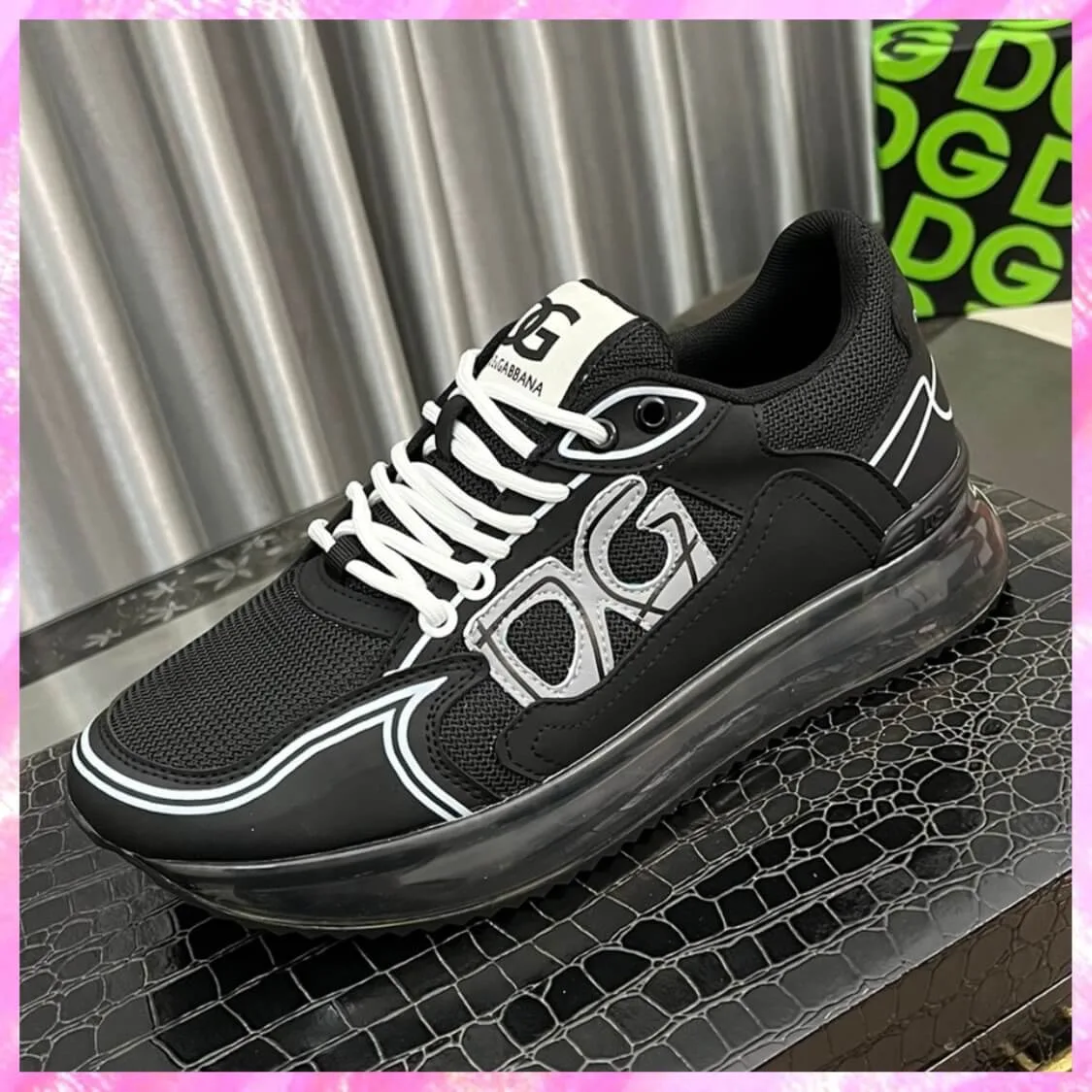 Cushion Sole Monogram Sneakers