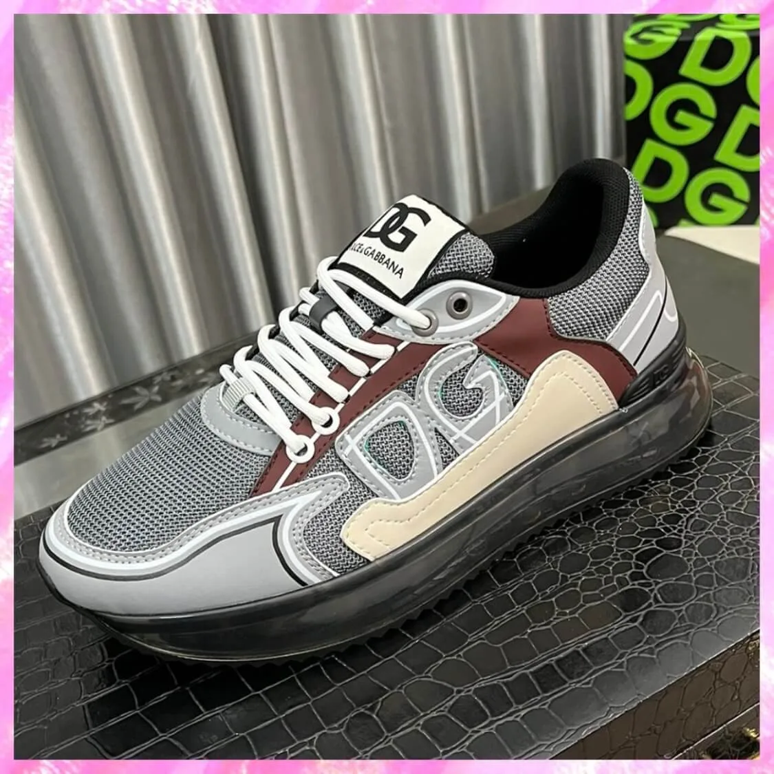 Cushion Sole Monogram Sneakers