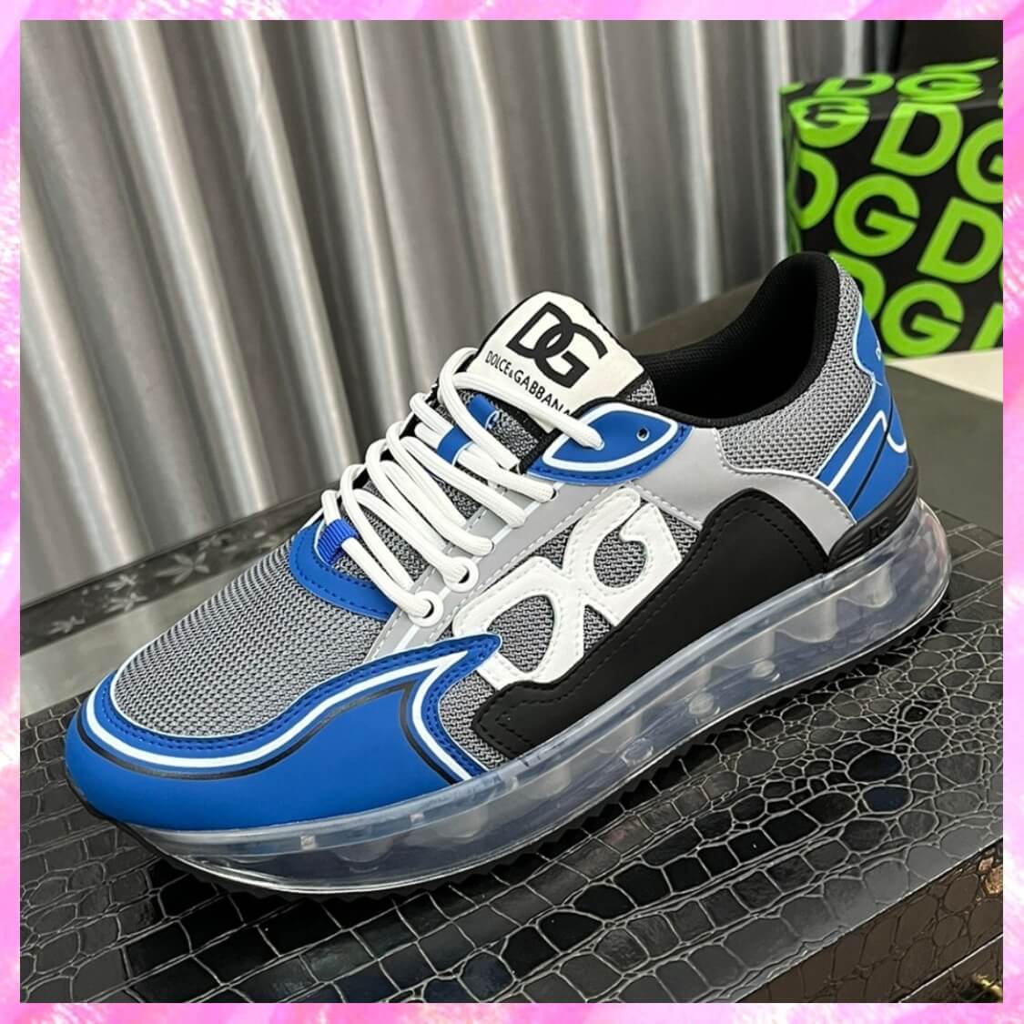 Cushion Sole Monogram Sneakers