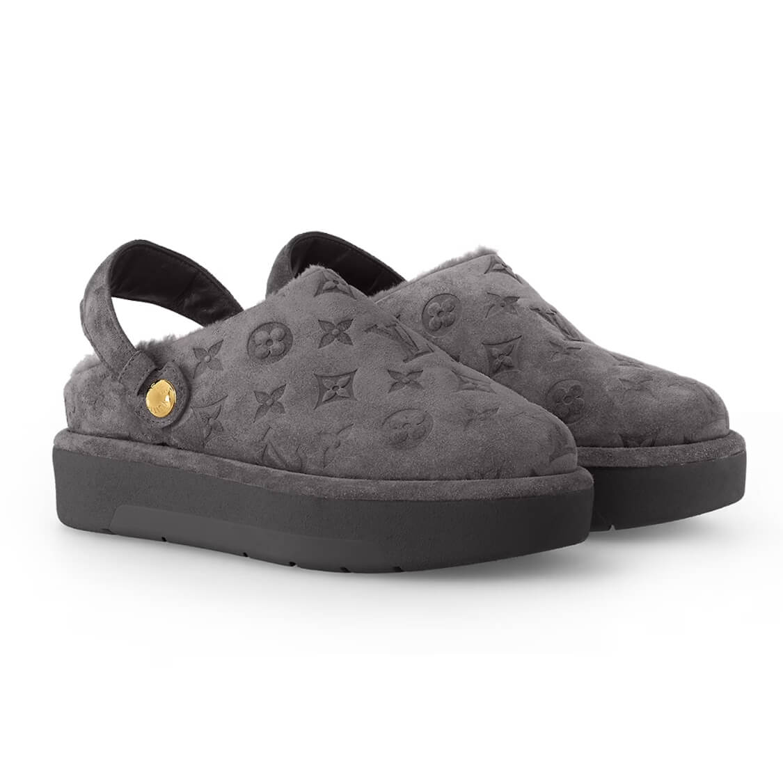 Embossed Aspen Platform Clog 