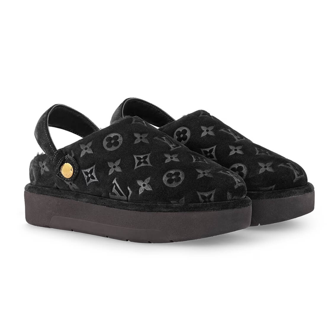 Embossed Aspen Platform Clog 
