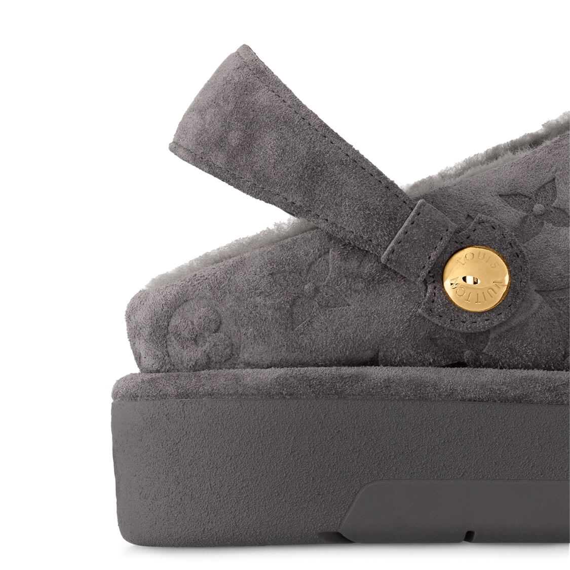 Embossed Aspen Platform Clog 