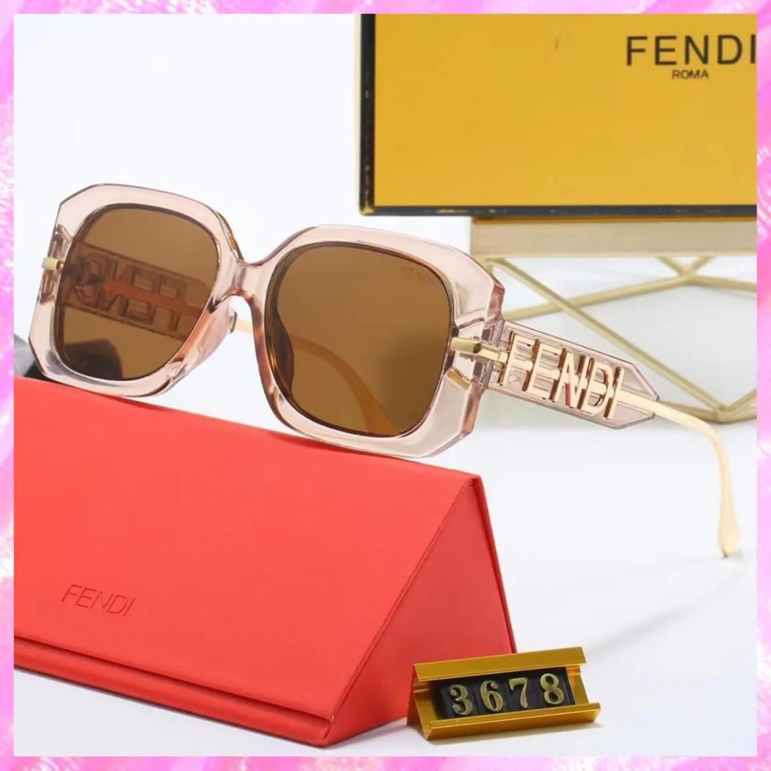 Havana Acetate UV Sunglasses